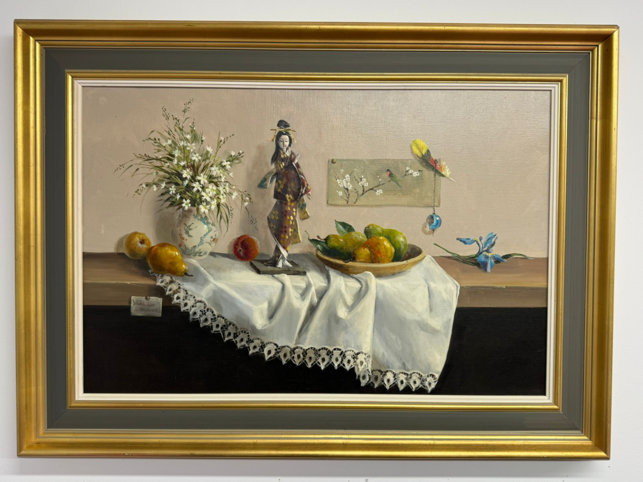 Still Life of Japanese Doll