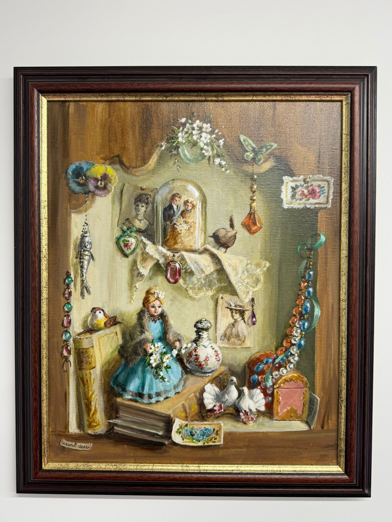 Still Life with Dolls, Birds and Books